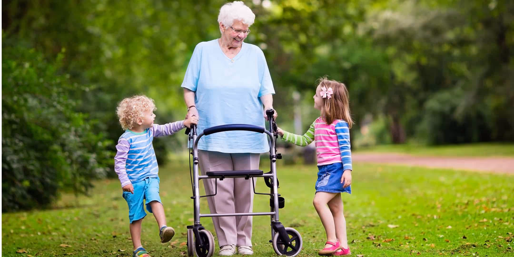 Narrow or petite walkers for small doorways and shorter adults